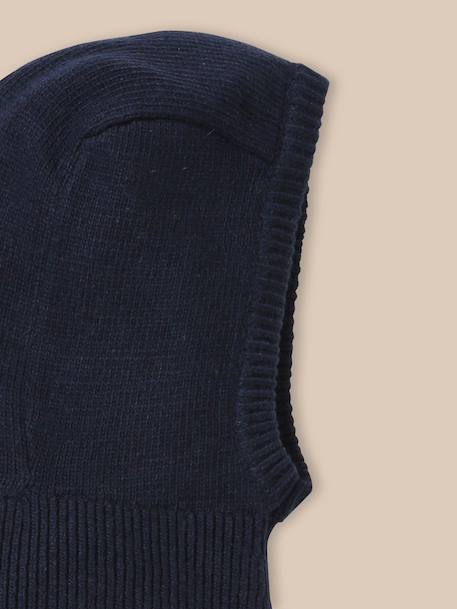 Cagoule laine bébé Marine 3 - vertbaudet enfant 