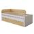 Pack lit gigogne métal 3 places avec matelas bois massif noha Blanc+Blanc et bois+Bois 12 - vertbaudet enfant 