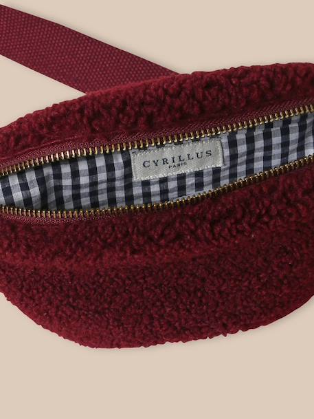 Sac banane en sherpa fille Bordeaux 3 - vertbaudet enfant 