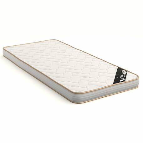 Pack lit gigogne métal 3 places avec matelas bois massif noha Blanc+Blanc et bois+Bois 16 - vertbaudet enfant 