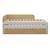 Pack lit gigogne métal 3 places avec matelas bois massif noha Blanc+Blanc et bois+Bois 7 - vertbaudet enfant 
