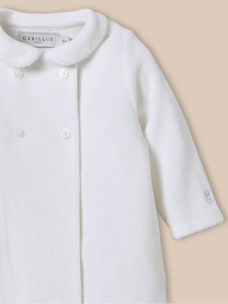 Dors bien en velours bébé Blanc doux 3 - vertbaudet enfant 