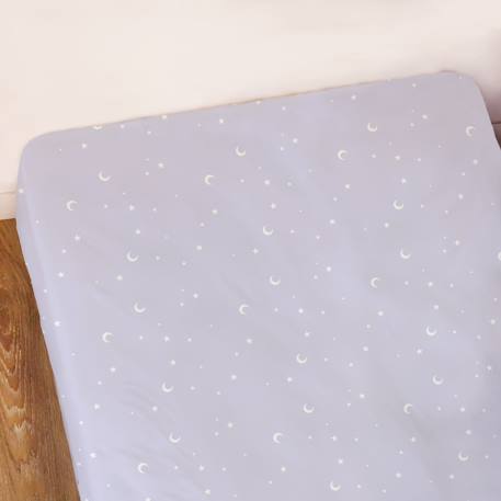 Drap-housse imprimé 100% coton, disney home stitch happy Violet 3 - vertbaudet enfant 