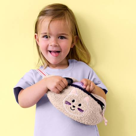 Mini sac banane tiny team chat Beige 6 - vertbaudet enfant 