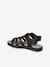 Sandales multi-brides enfant noir+or 3 - vertbaudet enfant 