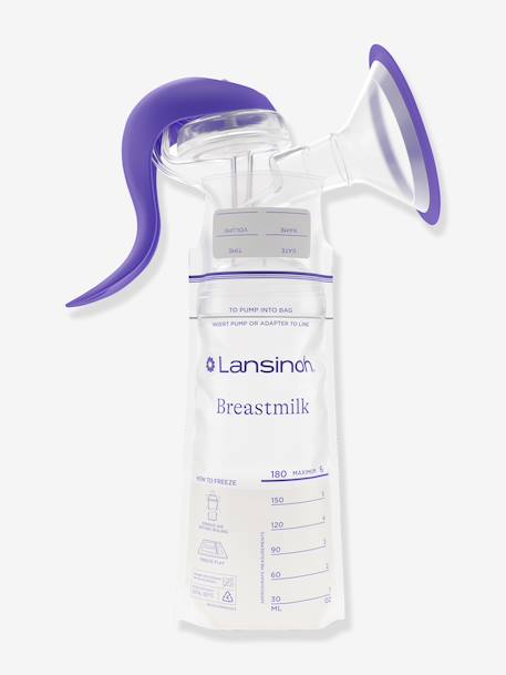 Sachets de conservation du lait maternel 50 pièces blanc 2 - vertbaudet enfant 