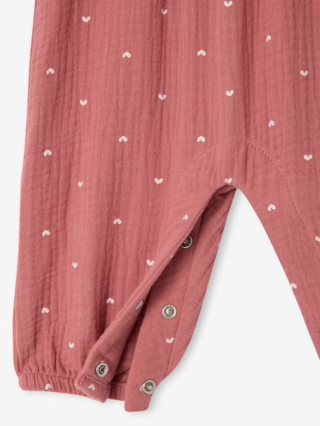 Combinaison bébé fille manches courtes blush 5 - vertbaudet enfant 