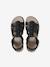 Sandales multi-brides enfant noir+or 4 - vertbaudet enfant 