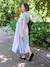 Robe longue grossesse et allaitement rayé bleu 3 - vertbaudet enfant 