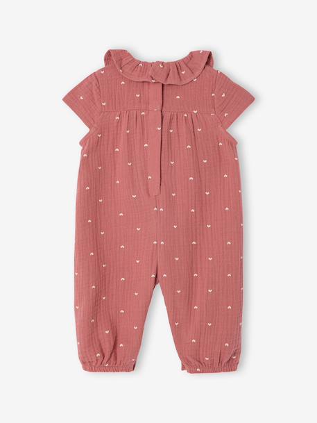 Combinaison bébé fille manches courtes blush 4 - vertbaudet enfant 