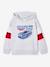 Sweat capuche imprimé blanc chiné+bleu ardoise+gris chiné 8 - vertbaudet enfant 
