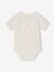 Lot 5 bodies bébé manches courtes lapin gris chiné 7 - vertbaudet enfant 