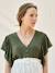 Blouse grossesse et allaitement avec lin beige+kaki 12 - vertbaudet enfant 