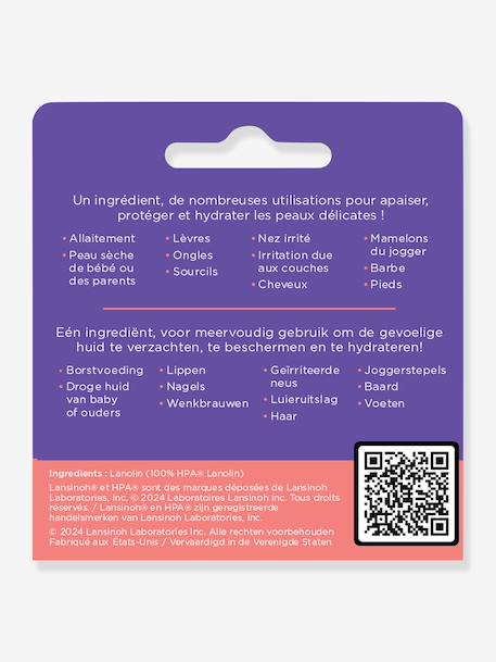 Crème d'allaitement HPA Lanoline , 3 tubes de 7 ml blanc 3 - vertbaudet enfant 