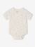 Lot 5 bodies bébé manches courtes lapin gris chiné 2 - vertbaudet enfant 