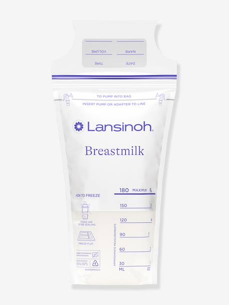 Sachets de conservation du lait maternel 50 pièces blanc 1 - vertbaudet enfant 
