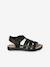 Sandales multi-brides enfant noir+or 2 - vertbaudet enfant 