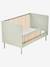 Lit bébé cannelé évolutif 70x140cm vert 10 - vertbaudet enfant 