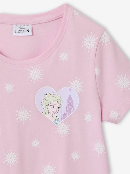 Chemise de nuit Disney La Reine des Neiges lilas poudré 3 - vertbaudet enfant 