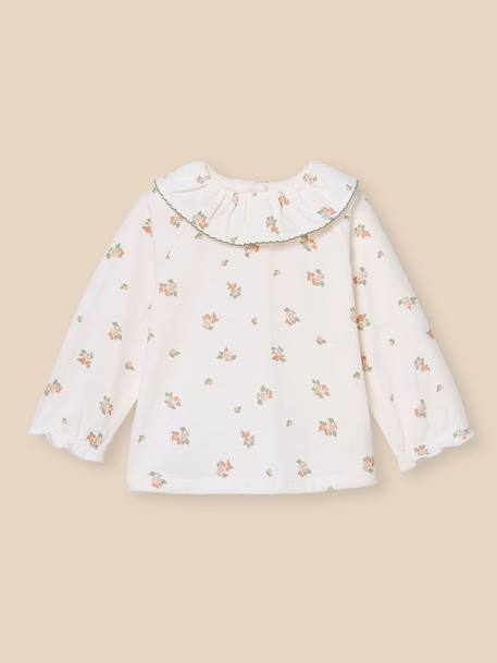 T-shirt imprimé olivia en coton biologique Imprimé  baies 1 - vertbaudet enfant 
