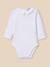 Body bébé col mac milan - coton biologique Blanc casse 1 - vertbaudet enfant 