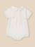 Barboteuse bébé simone - collection fêtes et mariages Blanc doux 1 - vertbaudet enfant 