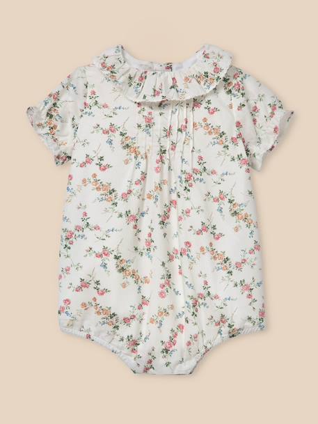 Barboteuse bébé en tissu liberty Liberty elizabeth 1 - vertbaudet enfant 