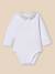 Body bébé col à carreaux - coton biologique Carreaux bleu 1 - vertbaudet enfant 