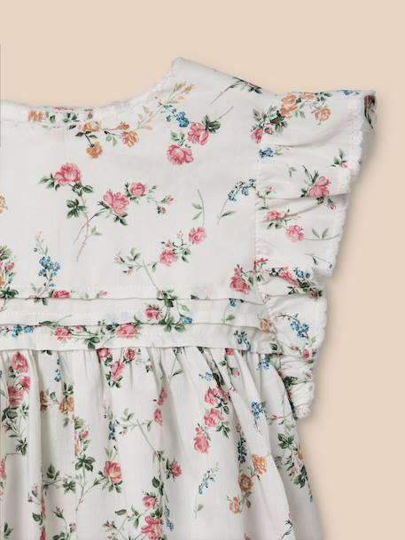 Robe en tissu liberty bébé Liberty elizabeth 3 - vertbaudet enfant 