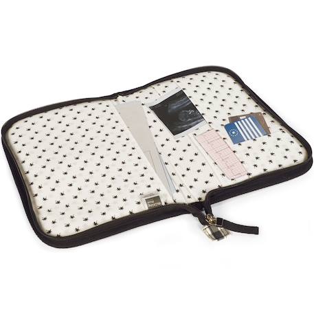Protège carnet de santé remy noir Noir 2 - vertbaudet enfant 