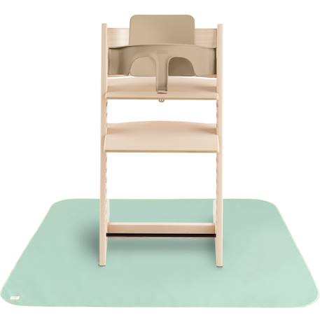 Tapis anti-éclaboussure Ecru+Vert+Vert, écru 4 - vertbaudet enfant 