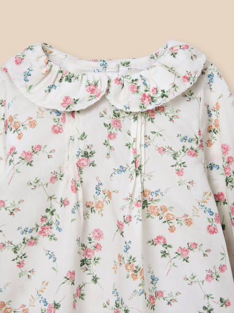 Chemisier guimpe en tissu liberty bébé Liberty elizabeth 2 - vertbaudet enfant 