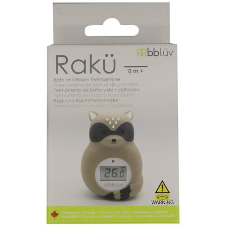Thermomètre chambre et bain rakü Beige 4 - vertbaudet enfant 