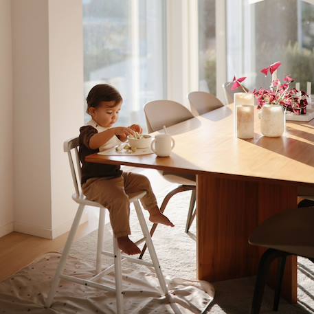 Tapis anti-éclaboussure Ecru+Vert+Vert, écru 2 - vertbaudet enfant 