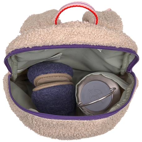 Sac à dos Tiny Team Chien Beige+Marron 3 - vertbaudet enfant 
