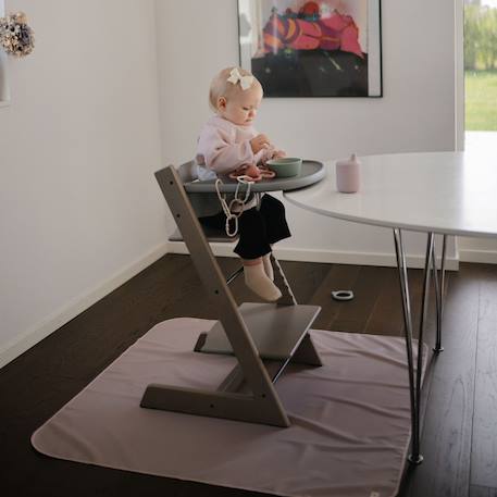 Tapis anti-éclaboussure Beige+Ecru+Vert 5 - vertbaudet enfant 