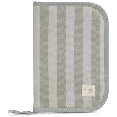 Protège carnet de santé Beige+Vert+Vert cadrillé 6 - vertbaudet enfant 