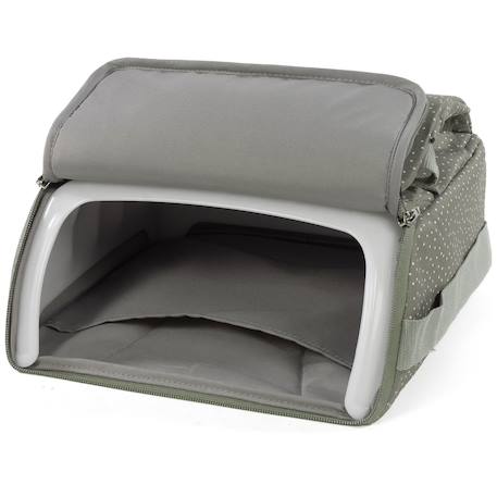 Réhausseur transportable à pois poppy mousse Marron 6 - vertbaudet enfant 