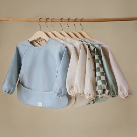 Bavoir à manches longues Ecru+Ecru, jaune, bleu+Ecru, vert+Rose, jaune, violet 13 - vertbaudet enfant 