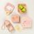 Lot de 3 boîtes à goûter Rose 3 - vertbaudet enfant 