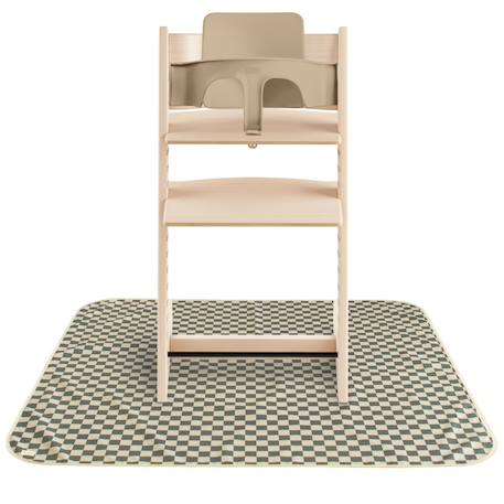 Tapis anti-éclaboussure Ecru+Vert+Vert, écru 7 - vertbaudet enfant 