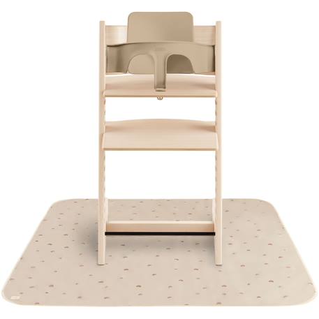 Tapis anti-éclaboussure Ecru+Vert+Vert, écru 1 - vertbaudet enfant 