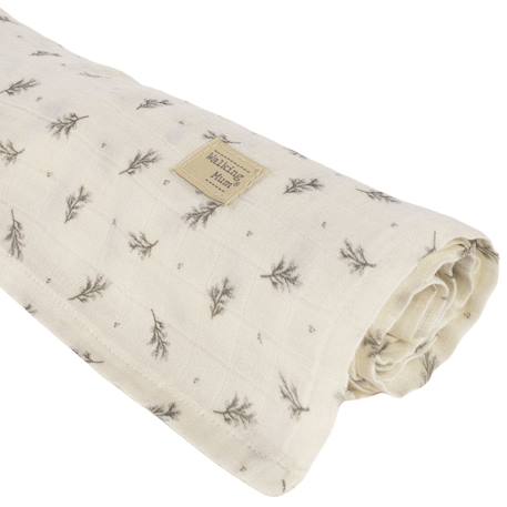 Lange 120x120 - 100% coton Vert 1 - vertbaudet enfant 