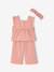 Ensemble bébé fille broderie anglaise rose 4 - vertbaudet enfant 