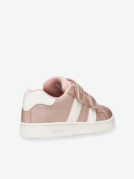 Baskets J ECLYPER GIRL geox rose+rose pâle 9 - vertbaudet enfant 