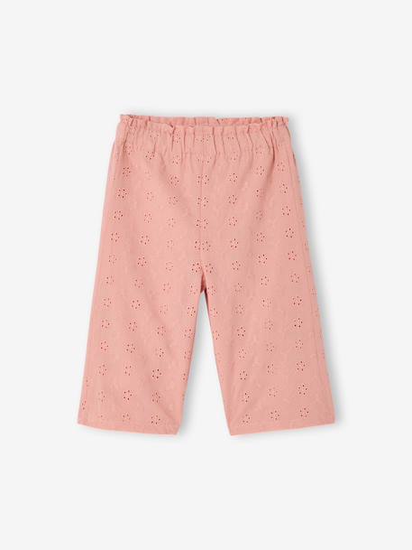 Ensemble bébé fille broderie anglaise rose 3 - vertbaudet enfant 