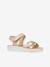Sandales J SANDAL COSTAREI GI or+rose pâle 6 - vertbaudet enfant 