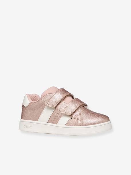 Baskets J ECLYPER GIRL geox rose+rose pâle 7 - vertbaudet enfant 