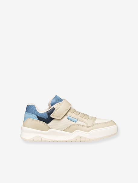 Baskets Perth Geox blanc+bleu+kaki 2 - vertbaudet enfant 