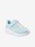 Baskets enfant Uno Lite Heart Craze Skechers bleu clair 1 - vertbaudet enfant 